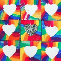 Cassie Stephens: In the Art Room: Kindergarten Hearts, a Follow Up!