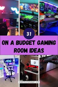 Level up your gaming space without draining your wallet! 🎮 Dive into these 31 budget-friendly gaming room ideas that'll elevate your setup to the next level. From DIY decor to creative storage solutions, discover how to create a stylish and immersive gaming environment without breaking the bank. Whether you're a console enthusiast or a PC gamer, these affordable ideas will help you craft the ultimate gaming sanctuary on a budget! #GamingRoom #BudgetFriendly #DIY #GameOn