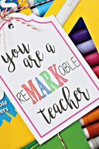 20 TEACHER SCHOOL SUPPLY TAGS free printable