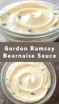 Gordon Ramsay’s Béarnaise Sauce is a classic French sauce that elevates any dish it accompanies made with egg yolks, tarragon, and butter, it’s a luxurious addition to steaks and vegetables. The sauce takes about 20-30 minutes to prepare.