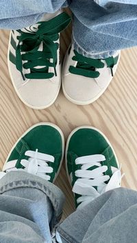 shoe goals #adidas #streetwear #style #shoes #green #contrast #couple #goals #inspo aesthetic