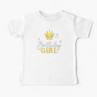 "BIRTHDAY CROWN GIRL - Happy Quarantined - Covid 19 - Best gifts for 2020 PRINCESS survivors" Baby T-Shirt by BestStuffDepot | Redbubble