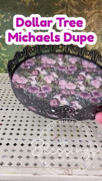 Diy Dollar Tree Michaels Dupe #easycrafts #dupe #dollartreediy | Blessings Craft Therapy | Blessings Craft Therapy · Original audio