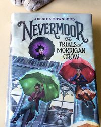 The perfect fantasy read Nevermoor: The Trials of Morrigan Crow by Jessica Townsend. A great middle grade read for kids and adults. For lovers of Harry Potter.