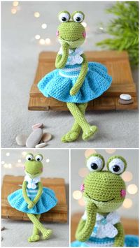 Amigurumi Frog Crochet Free Pattern