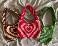 Wavy Psychedelic Tote Bag Crochet Pattern - Etsy Italia