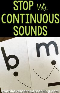 Do you know the difference between continuous and stop sounds? What about those tricky sounds that you hear pronounced in two or three different ways? Find out how to teach students to say each consonant sound so that they can successfully blend words.