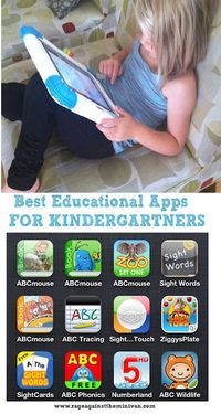 Best educational apps for kindergarteners.