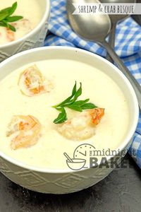 Creamy Shrimp and Crab Bisque