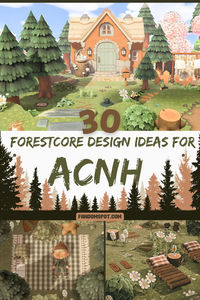 From woodsy retreats to log cabin interiors, this inspo collection has everything you need for an Animal Crossing forestcore island. Peep the full list for tons of new ideas!