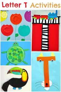 16 Terrific Letter T Crafts & Activities | Kids Activities Blog