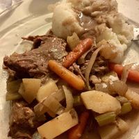 This 3-packet roast couldn't be easier to prep! Ranch and Italian dressing are combined with gravy mix to create a savory sauce for slow cooker beef.