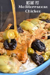 Instant Pot Mediterranean Chicken