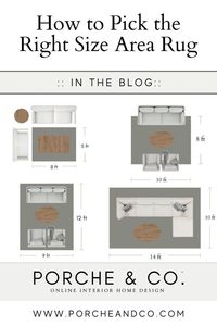 Struggling with rug shopping? Our ultimate guide helps you determine the perfect area rug size and placement for any room. Learn tips and tricks to make your space feel complete and stylish. Head to our blog to learn more about determining the right size area rug for a space as well as other interior design and home decor tips.