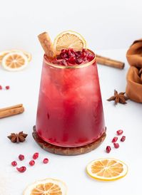 Pomegranate Cinnamon Mocktail