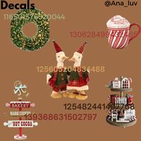 Christmas items