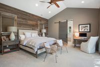 Looking for some bedroom design ideas? Check out these 20 inspiring Modern Rustic Bedroom Retreats! upcycledtreasures.com