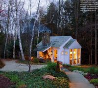 Sanctuary..small white wood house