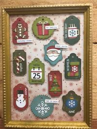 Christmas Framed Tags - Scrapbook.com