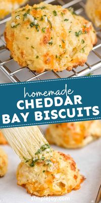 Cheddar Bay Biscuits are easy to make, and will be a huge hit with your family. My kids can't get enough of this quick biscuit recipe.