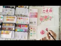 Learn how to watercolor with quick and easy tips! This week, Esther Peck brings her expertise to show you how you can start watercoloring! http://prima.typep...