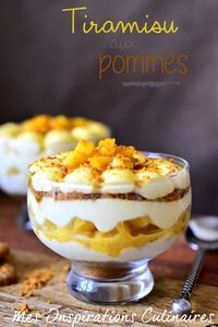 Tiramisu pommes caramélisées et spéculoos