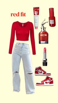 Red outfit ❤️