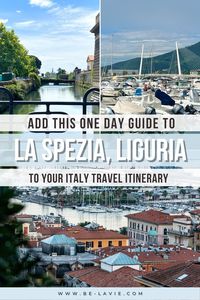 A guide on how to spend one day in La Spezia, Italy. The best things to do and see, where to try authentic food and local spots, including great viewpoints. City Guide I Visit Italy I Italy I Historic Cities I One Day Itinerary I Travel Guide I Port City #laspezia #italyguide #liguriacoast