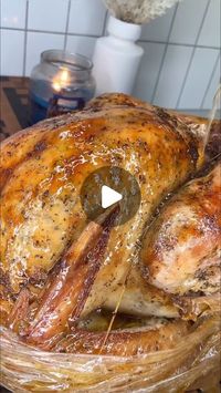 Kiana Gray on Instagram: "Holiday series part 1: Garlic herb roasted turkey. Bookmark this recipe 👇🏽

Ingredients:
10 lb turkey
Tony Chachere’s Creole Cajun butter
Reynolds oven bag
One cup of salted butter
1/2 cup chopped parsley 
2 tbsp Italian seasoning 
1 tbsp garlic paste
Salt and pepper to taste*
1 tbsp adobo seasoning 
2 tbsp Montreal chicken seasoning 
1 tbsp smoked paprika 
2 tbsp onion powder 
2 tbsp garlic powder 
2 tsp black pepper 
2 tsp rubbed sage
4 sprigs of Thyme 
4 sprigs of Rosemary 
4 sprigs of Sage
2 lemons cut into wedges 
1 orange but into wedges 
1 onion cut into wedges 
1 whole Garlic 

Vegetables that go on the bottom: 
2 stalks of celery
1 large carrot
1 Onion 

DIRECTIONS
1. In a bowl, mix together the softened butter, chopped parsley, Italian seasoning, garli