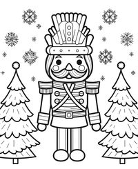 free coloring page of Nutcracker coloring sheets – Bujo Art