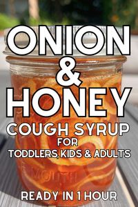 This very old onion and honey cough syrup recipe is still around today because it WORKS. Make a batch of this powerful home remedy for kids in less than an hour to be prepared for cold and flu season.