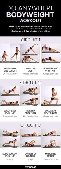 Summer Prep: Do-Anywhere Bodyweight Circuit