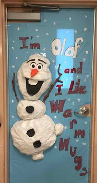 50 Christmas Door Decorations for Work to help you Ace the Door Decorating Contest - Hike n Dip