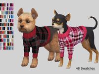 Sims 4 | Burberry Small Dog Sweaters Collection