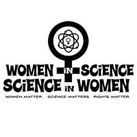 Women in Science. Science in Women Symbol