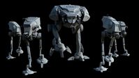 ArtStation - All-Terrain Advance Raider (AT-AR), Ansel Hsiao