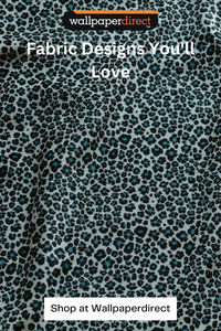 A fun twist on a traditional leopard print spot, where if you look closer you will notice each spot is a little flower. Seen here in the Spearmint colourway. Shop now on our website!