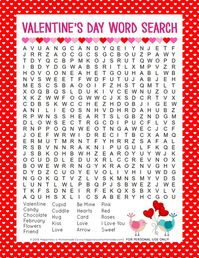 This sweet Valentine's Day Word Search printable puzzle is a ton of fun for kids of all ages! Perfect for teachers, families, classroom parents, Scout leaders, and more! Kids and adults alike will love this printable Valentine's Word Search!