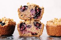 Blueberry Banana Muffins