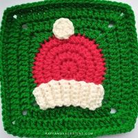 The Most Fun Christmas Granny Squares to Crochet! • RaffamusaDesigns