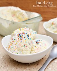 Cake Batter Ice Cream - just in case I get that  KitchenAid Ice Cream Maker attachment for my stand mixer!