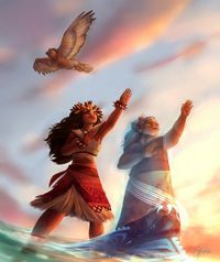 "The people you love will change you The things you have learned will guide you And nothing on Earth can silence The quiet voice still inside you And when that voice starts to whisper Moana, you've come so far Moana, listen Do you know who you are?"