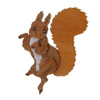 Erstwilder Resin Brooches | Squirrel Nutkin Brooch | Beatrix Potter x Erstwilder