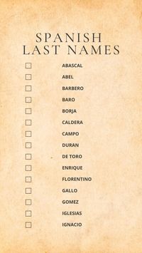 Printable List Of Unique Last Names [PDF Included] - Printables Hub