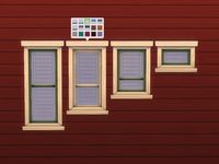 Mod The Sims - Double Hung Window Add-Ons