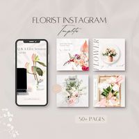 Hey you  Are you ready to take your Flower Business to the next level?  If the answer is yes, these meticulously designed Instagram Templates are your key to presenting your floral services on social media in a professional, organized, and compelling manner, with beautiful visuals for your customers. 👉🏼 Why Choose My Template? *Fully Editable *Time Saver *Cost-Efficient *Customization *User-Friendly *Professional Image *Brand Recognition *Consistency 📋 Editable Template *Pre-written text *Add