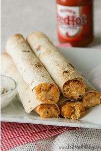 Recipe: Baked Buffalo Chicken Taquitos Ingredients 4 ounces cream cheese, softened 1/8 cup buffalo sauce 1 cup shredded Monterey jack cheese 1/8 cup blue cheese crumbles 1 can (12.5-ounce) Swanson Premium Chunk Chicken Breast in [...]