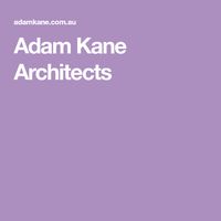 Adam Kane Architects