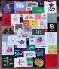 Miss Andrea Quilts: Too Cool T-shirt Quilt Tips and Tricks