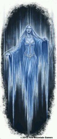 Blue banshee, I could be this ghostly, but since im enchanted...  very rare to see me full blown specter.